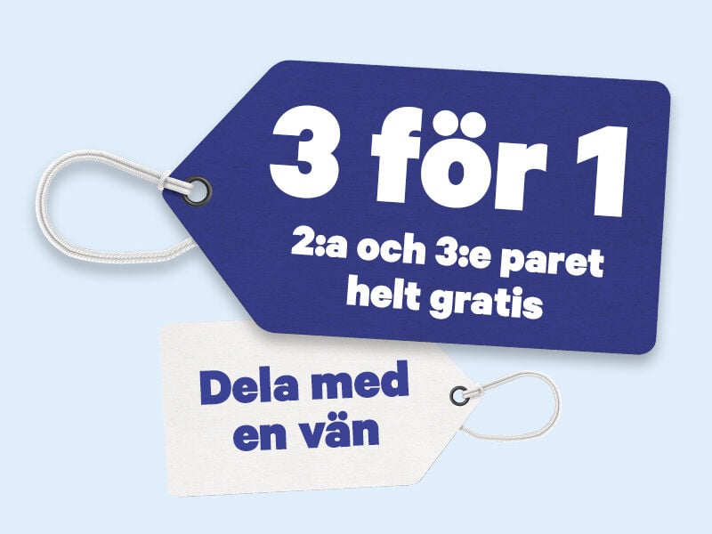 3 för 1